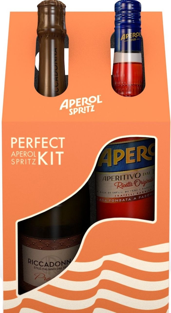 Набір Аперитив Aperol Aperetivo11% 0.7 л + Вино ігр. Cinzano To Spritz 11% 0.75 л